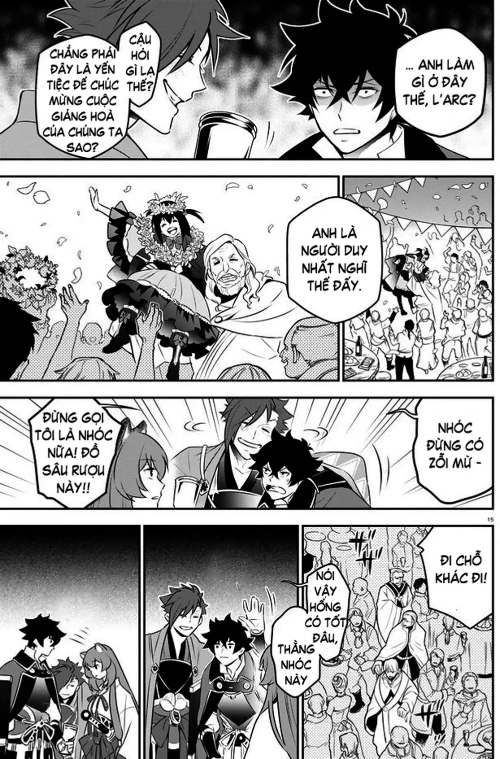 Truyện Tranh Sự Trỗi Dậy Của Anh Hùng Khiên trang 6