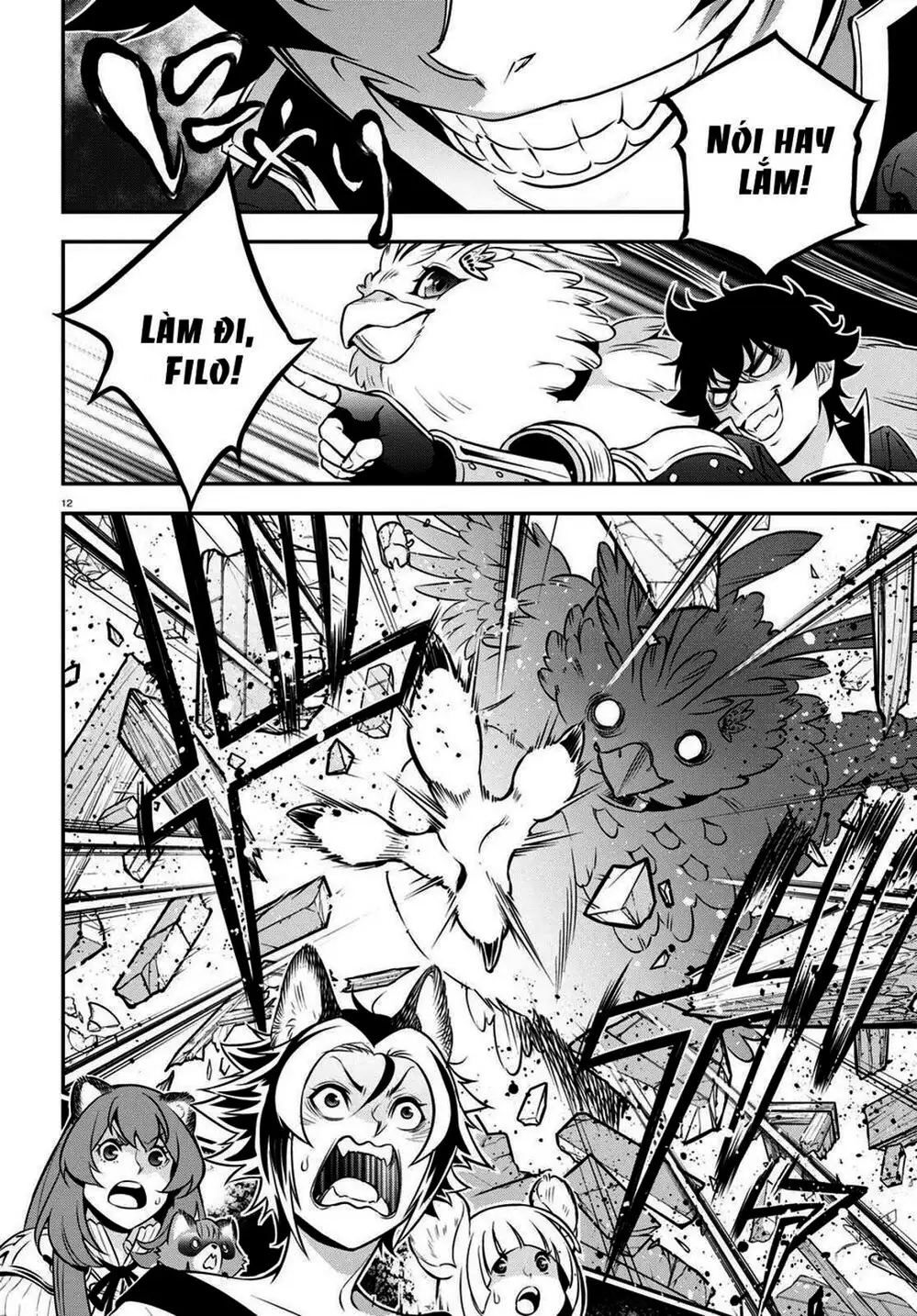 Truyện Tranh Sự Trỗi Dậy Của Anh Hùng Khiên trang 6