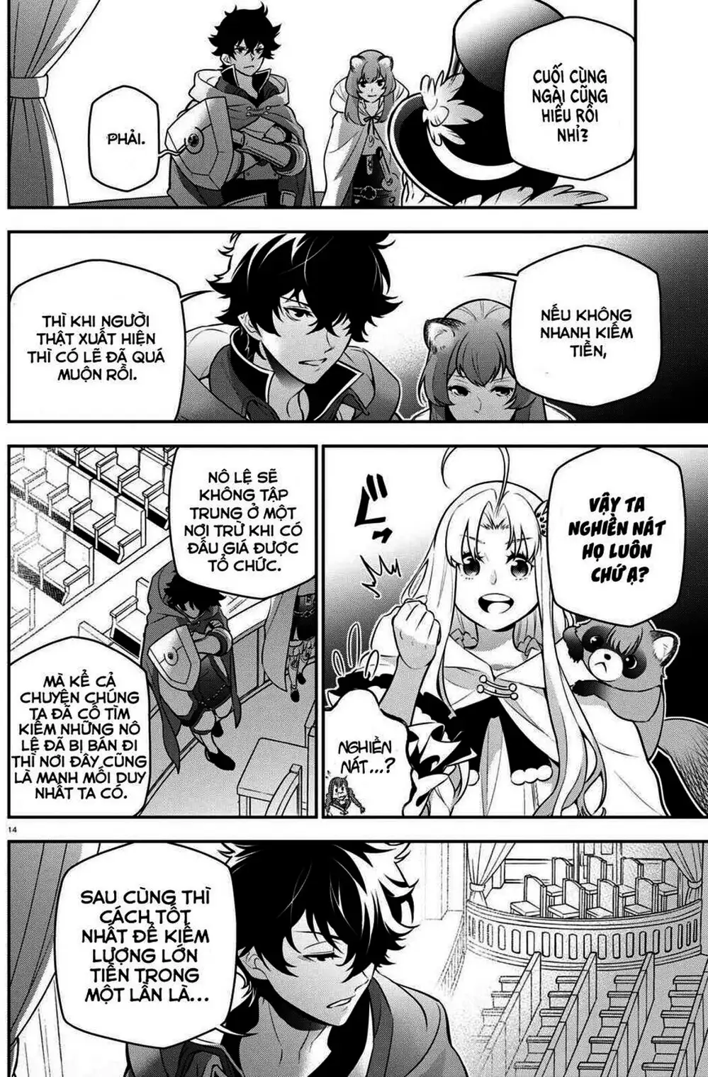 Truyện Tranh Sự Trỗi Dậy Của Anh Hùng Khiên trang 6