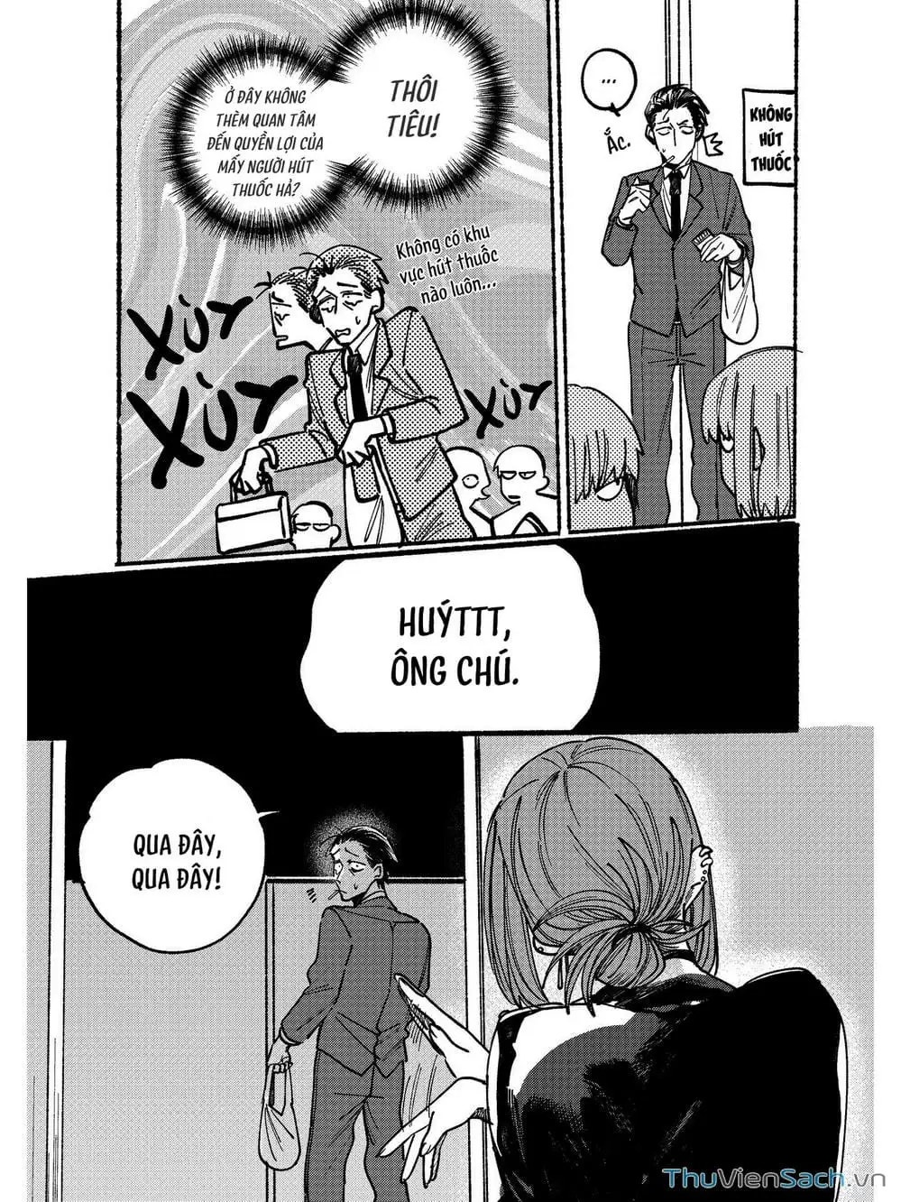 Truyện Tranh Tại Phía Sau Siêu Thị Cùng Em Hút Thuốc - Suupaa No Ura Yani Suu Hanashi trang 4