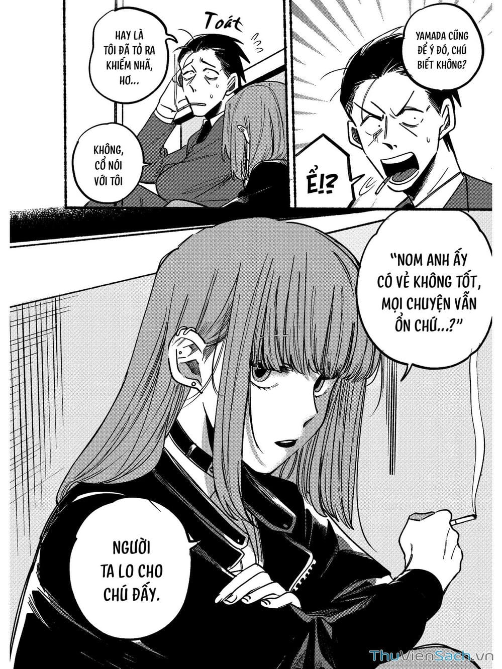 Truyện Tranh Tại Phía Sau Siêu Thị Cùng Em Hút Thuốc - Suupaa No Ura Yani Suu Hanashi trang 4