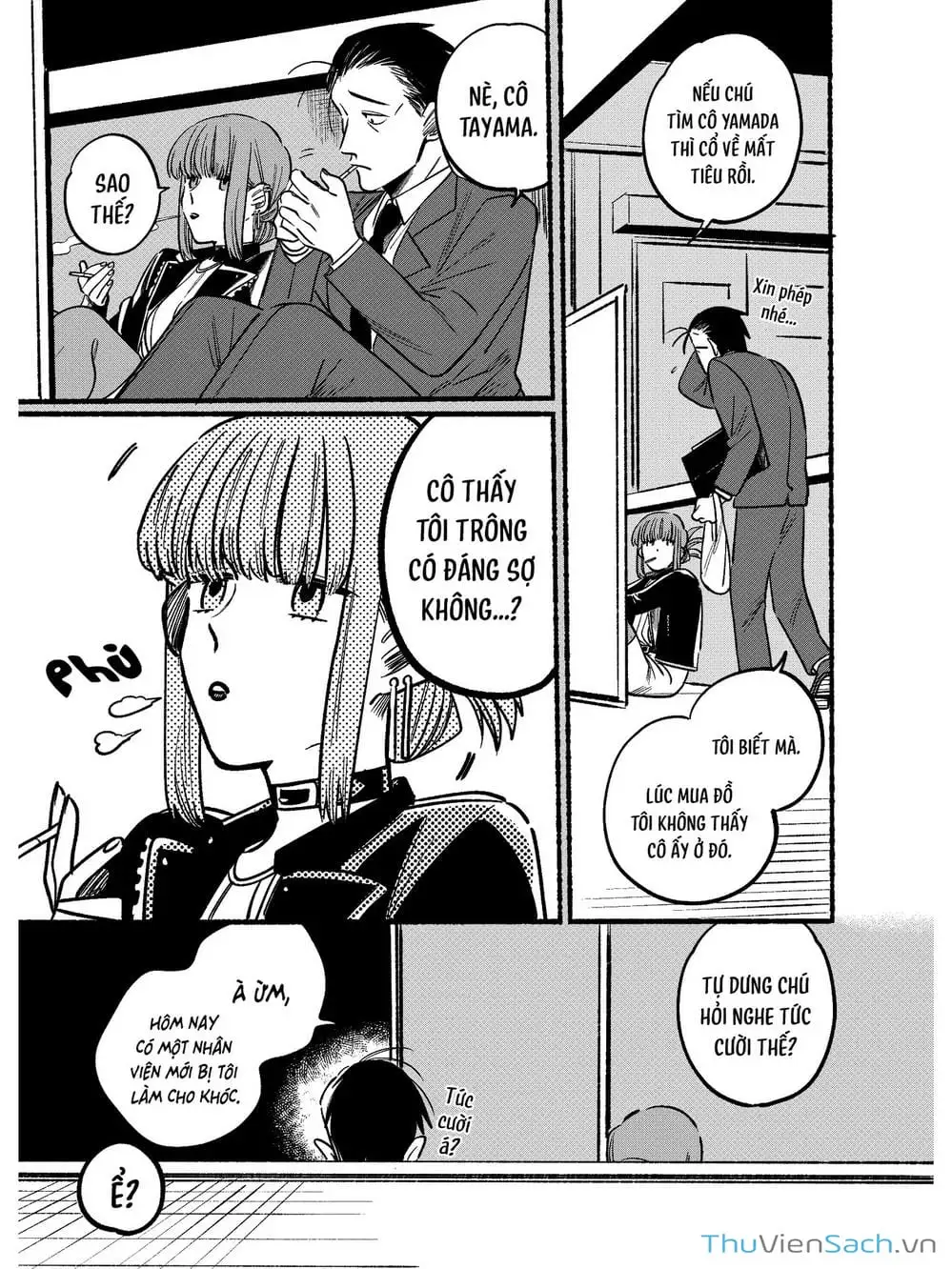 Truyện Tranh Tại Phía Sau Siêu Thị Cùng Em Hút Thuốc - Suupaa No Ura Yani Suu Hanashi trang 4