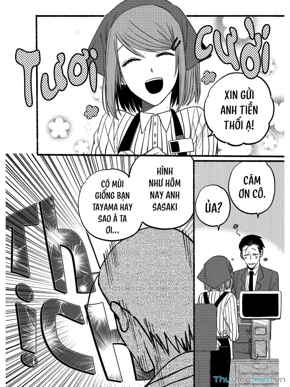 Truyện Tranh Tại Phía Sau Siêu Thị Cùng Em Hút Thuốc - Suupaa No Ura Yani Suu Hanashi trang 4