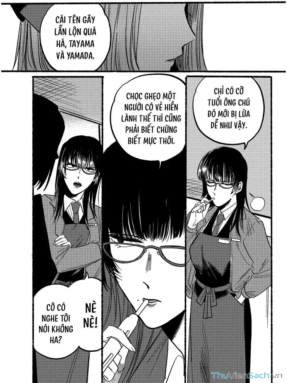 Truyện Tranh Tại Phía Sau Siêu Thị Cùng Em Hút Thuốc - Suupaa No Ura Yani Suu Hanashi trang 4