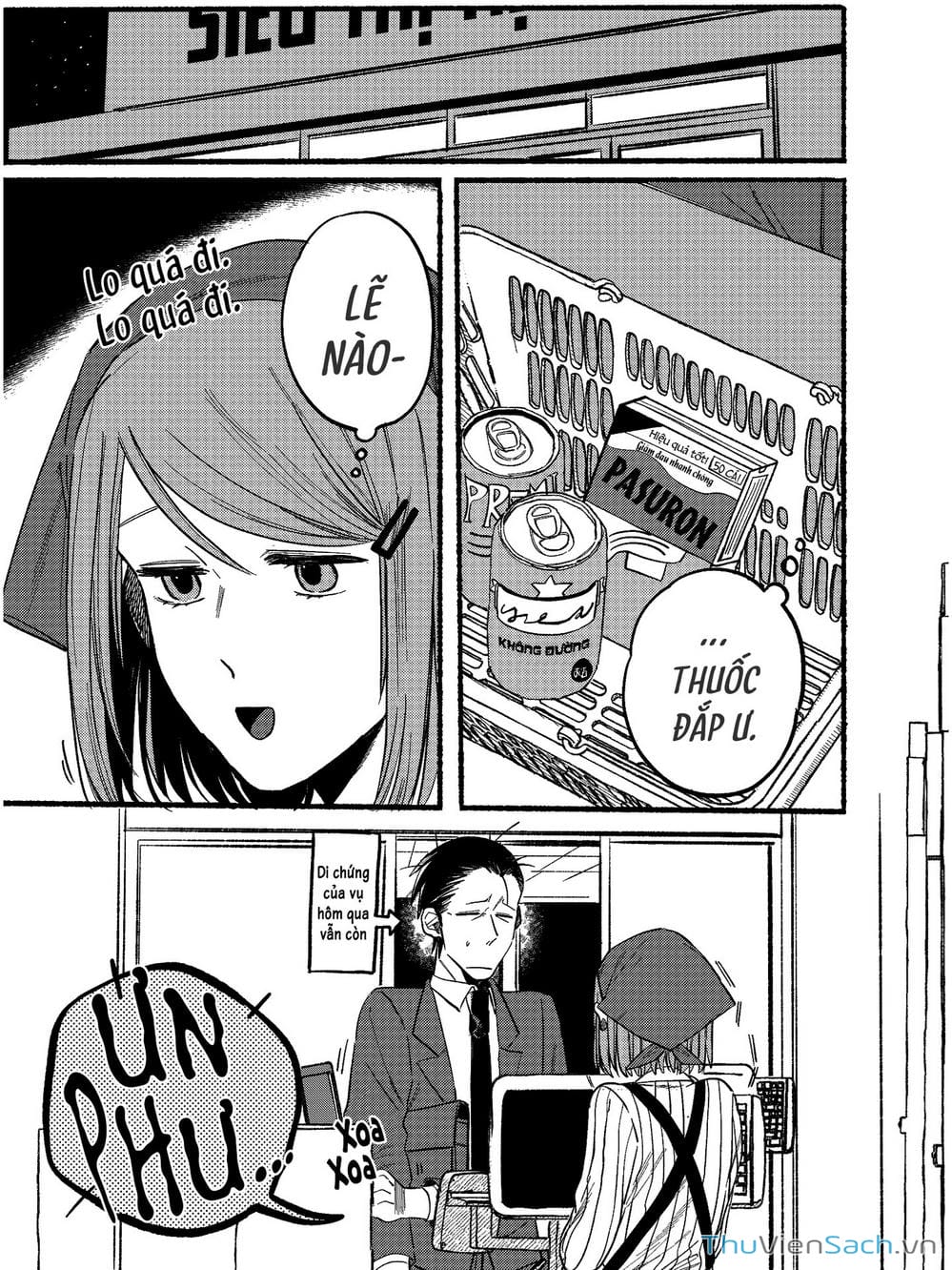 Truyện Tranh Tại Phía Sau Siêu Thị Cùng Em Hút Thuốc - Suupaa No Ura Yani Suu Hanashi trang 4