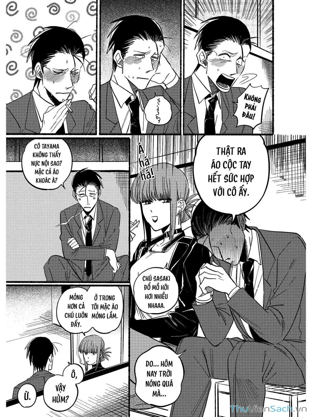 Truyện Tranh Tại Phía Sau Siêu Thị Cùng Em Hút Thuốc - Suupaa No Ura Yani Suu Hanashi trang 4