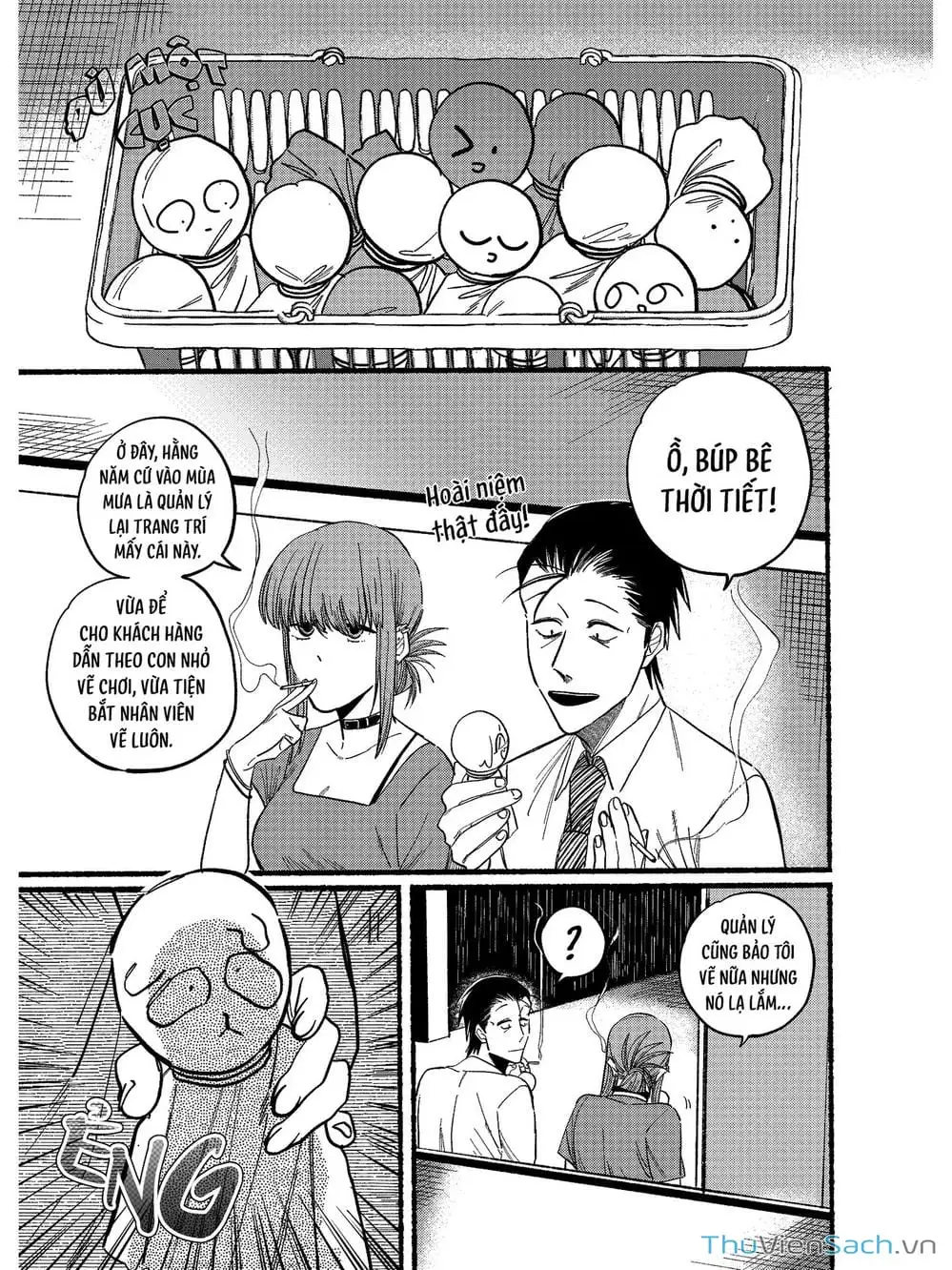 Truyện Tranh Tại Phía Sau Siêu Thị Cùng Em Hút Thuốc - Suupaa No Ura Yani Suu Hanashi trang 4