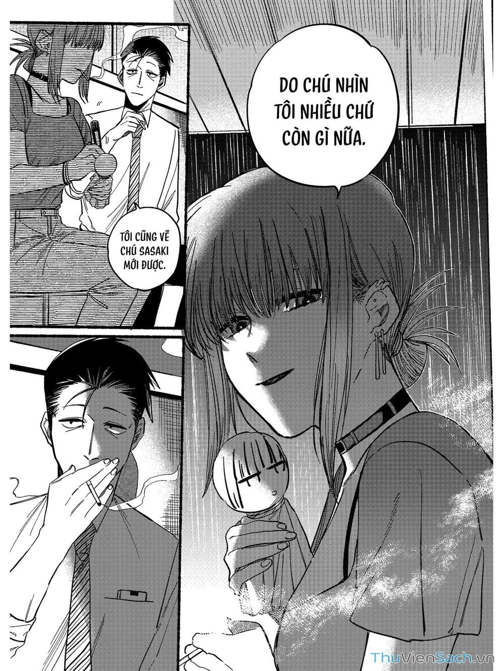 Truyện Tranh Tại Phía Sau Siêu Thị Cùng Em Hút Thuốc - Suupaa No Ura Yani Suu Hanashi trang 4