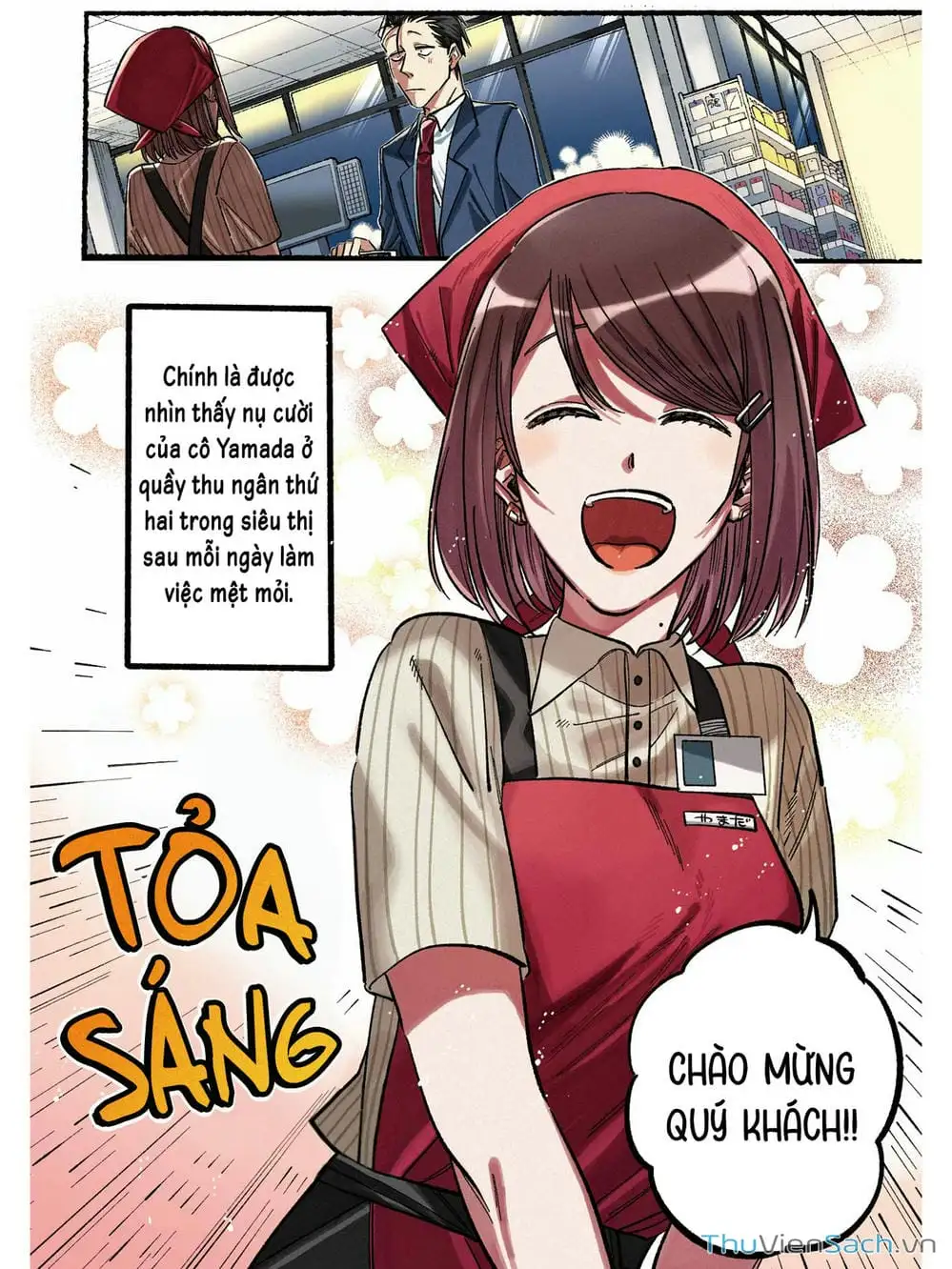 Truyện Tranh Tại Phía Sau Siêu Thị Cùng Em Hút Thuốc - Suupaa No Ura Yani Suu Hanashi trang 4