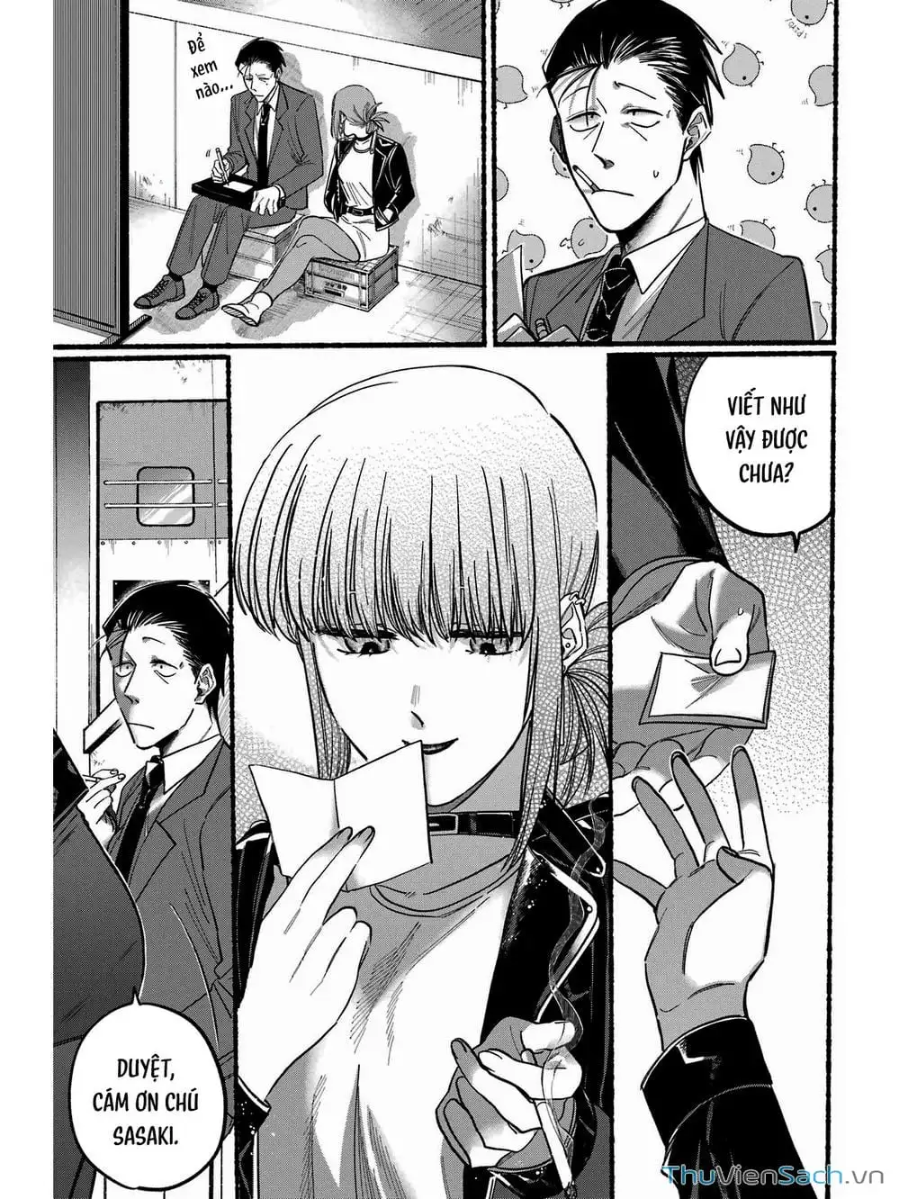 Truyện Tranh Tại Phía Sau Siêu Thị Cùng Em Hút Thuốc - Suupaa No Ura Yani Suu Hanashi trang 4