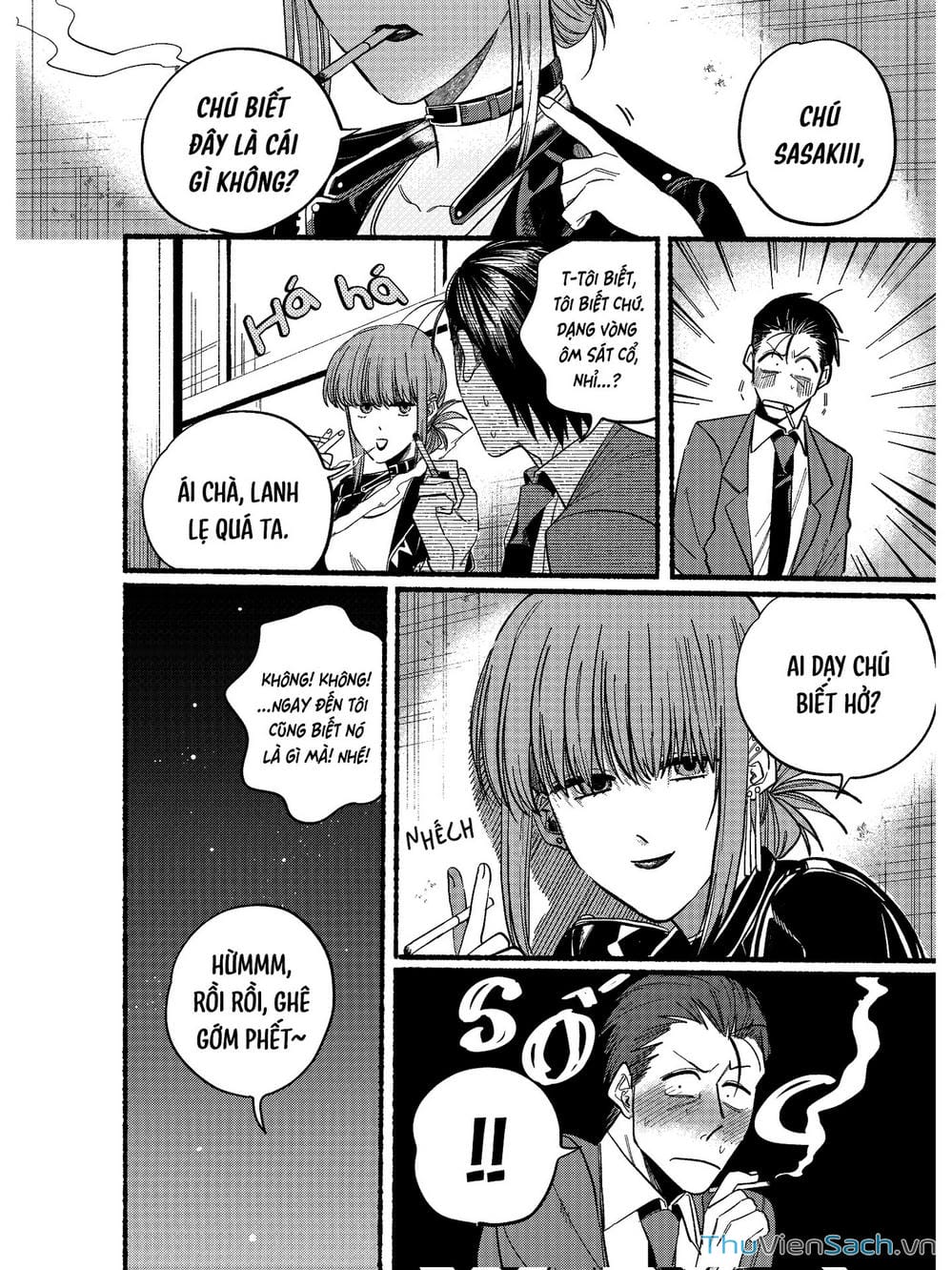 Truyện Tranh Tại Phía Sau Siêu Thị Cùng Em Hút Thuốc - Suupaa No Ura Yani Suu Hanashi trang 4