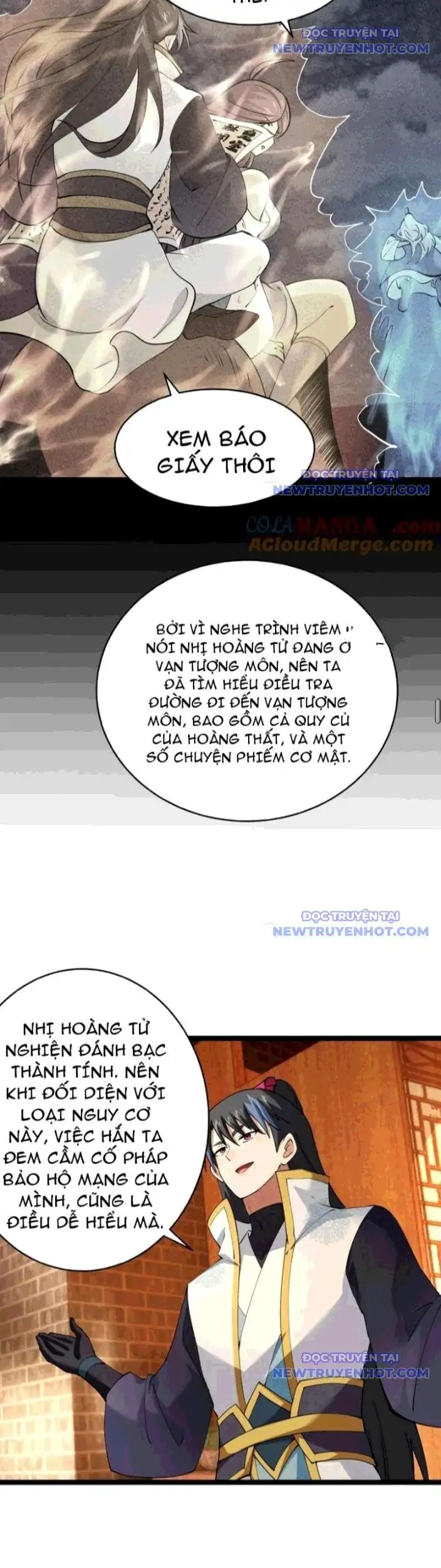 Truyện Tranh Ta Đoạt Xá Người Chơi Hệ Thống trang 7