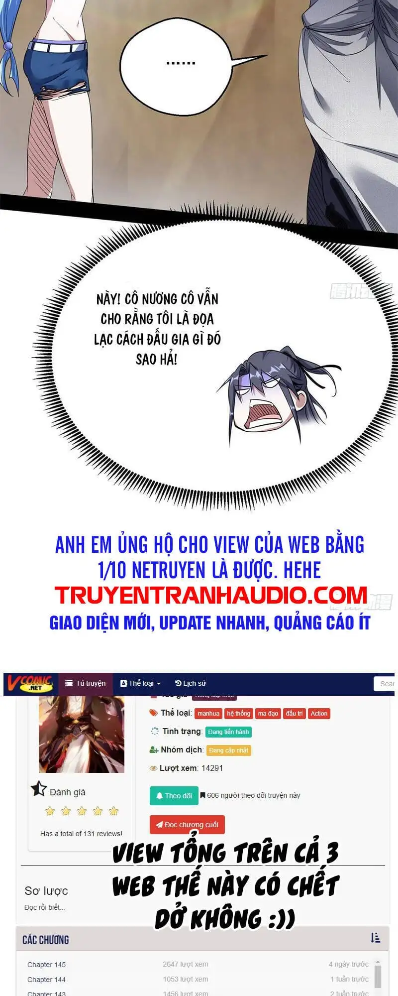 Truyện Tranh Ta Là Tà Đế trang 7