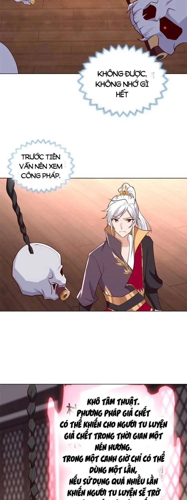 Truyện Tranh Ta Muốn An Tĩnh, Hệ Thống Lại Bắt Ta Tìm Chết trang 7