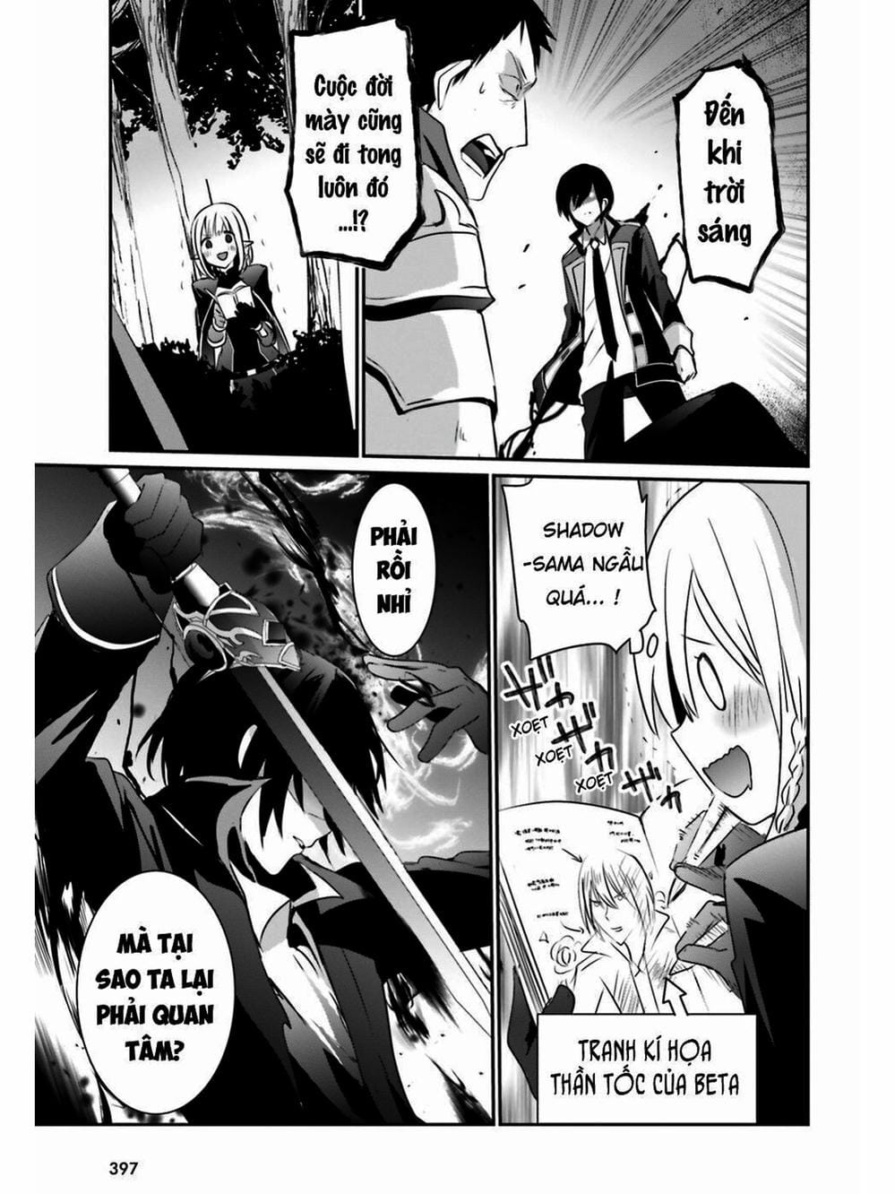 Truyện Tranh Ta Muốn Trở Thành Chúa Tể Bóng Tối! trang 5