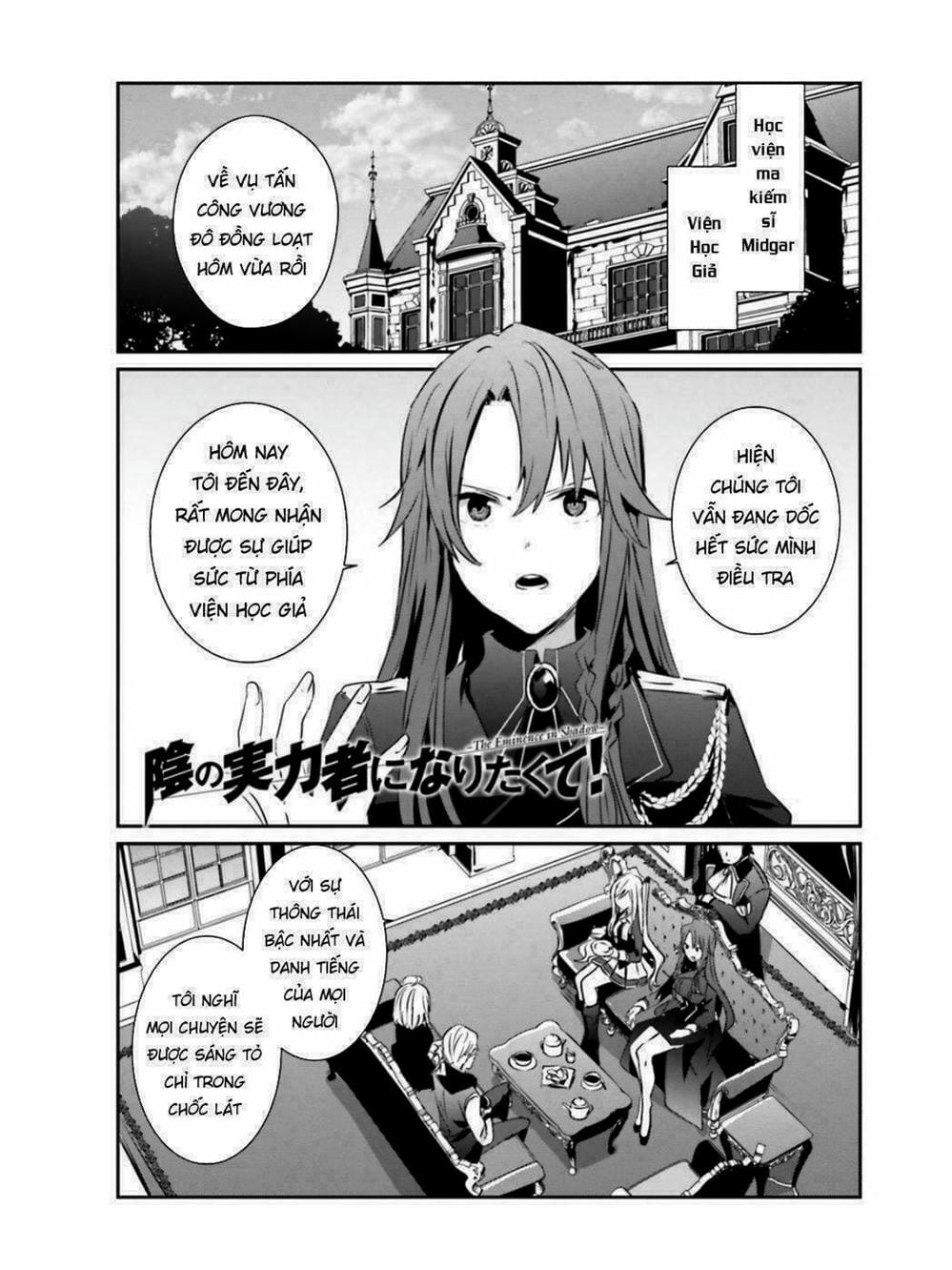 Truyện Tranh Ta Muốn Trở Thành Chúa Tể Bóng Tối! trang 5