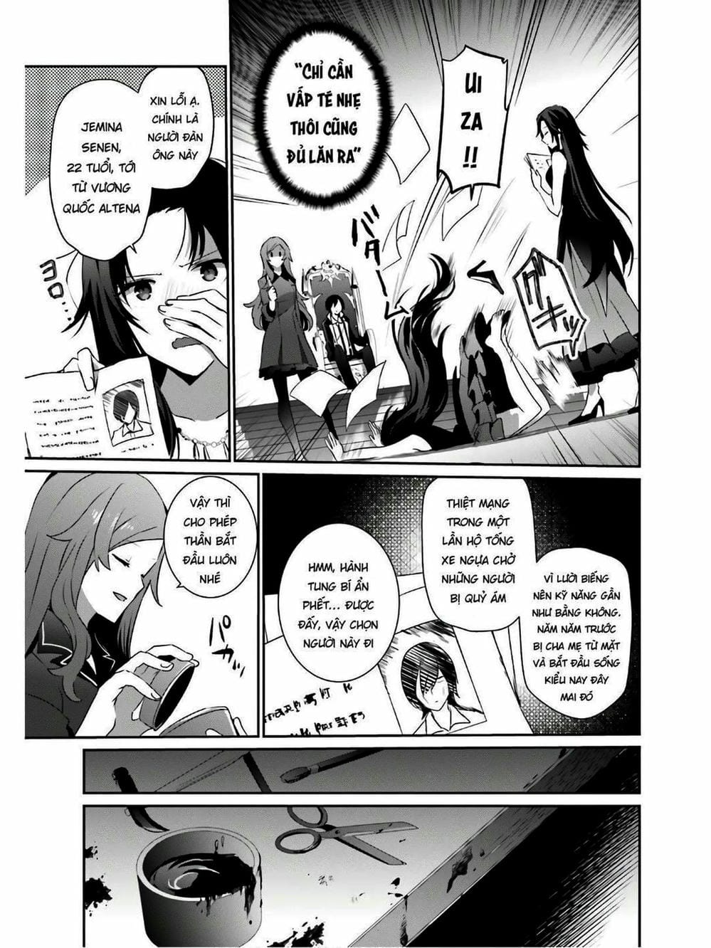 Truyện Tranh Ta Muốn Trở Thành Chúa Tể Bóng Tối! trang 5