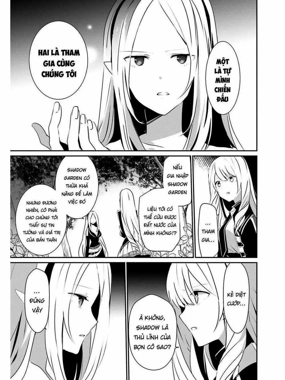 Truyện Tranh Ta Muốn Trở Thành Chúa Tể Bóng Tối! trang 5