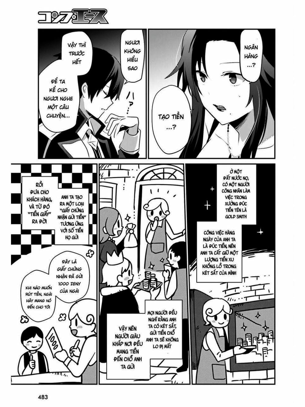 Truyện Tranh Ta Muốn Trở Thành Chúa Tể Bóng Tối! trang 5