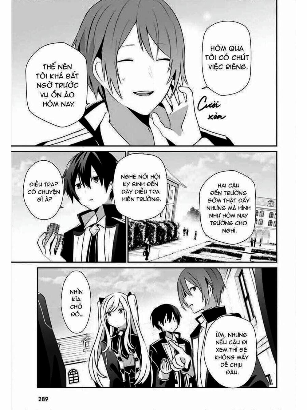 Truyện Tranh Ta Muốn Trở Thành Chúa Tể Bóng Tối! trang 5