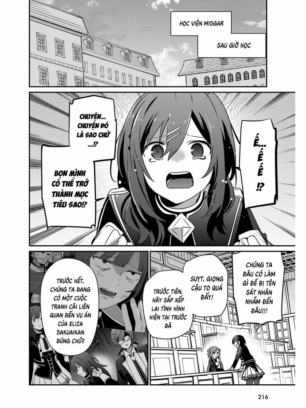 Truyện Tranh Ta Muốn Trở Thành Chúa Tể Bóng Tối! trang 5