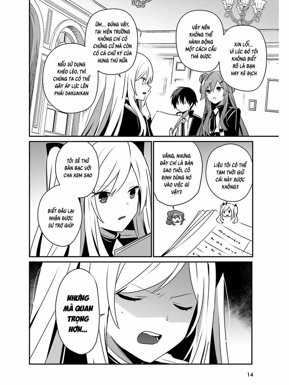 Truyện Tranh Ta Muốn Trở Thành Chúa Tể Bóng Tối! trang 5