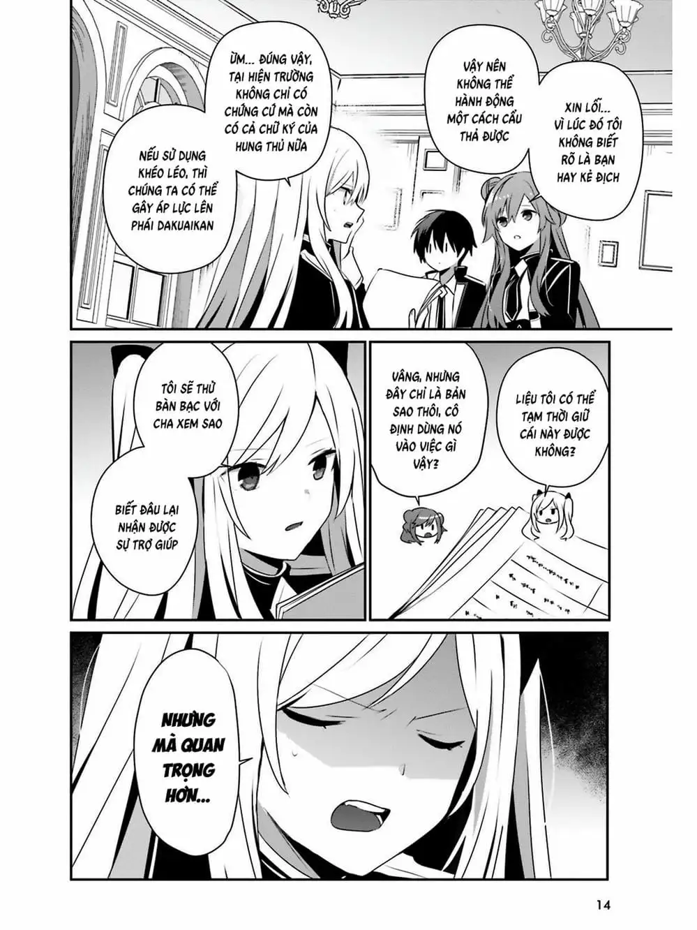 Truyện Tranh Ta Muốn Trở Thành Chúa Tể Bóng Tối! trang 5