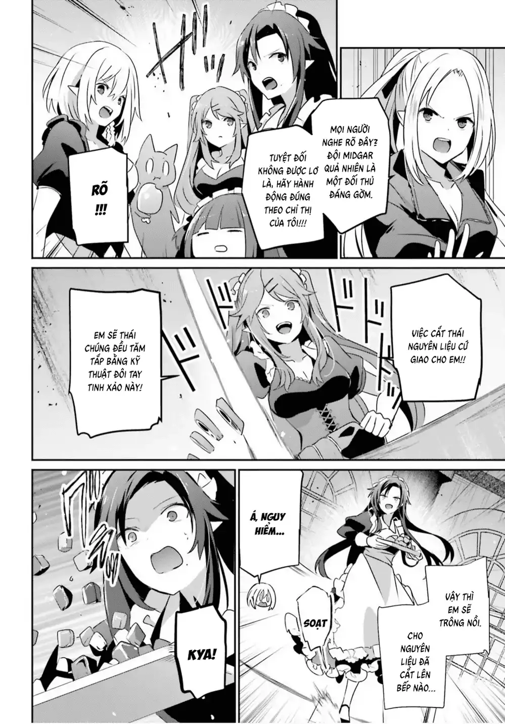 Truyện Tranh Ta Muốn Trở Thành Chúa Tể Bóng Tối! trang 5