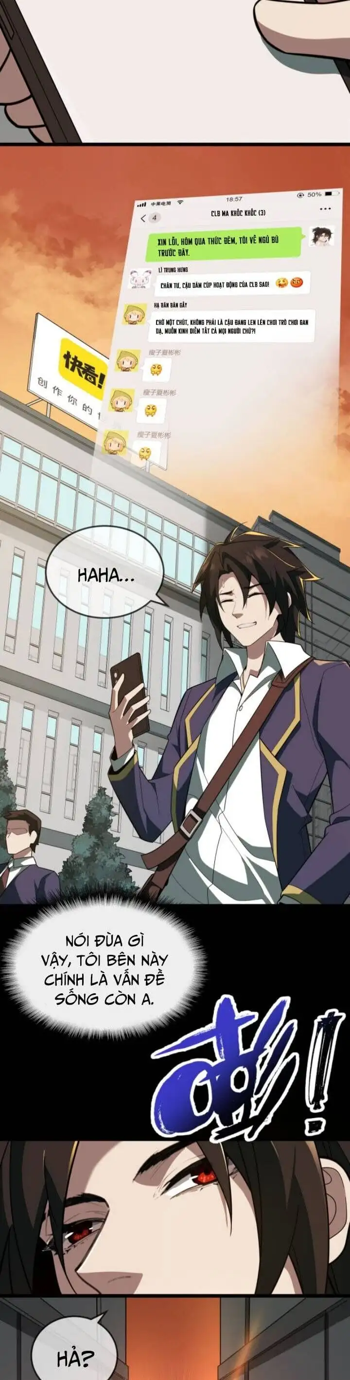 Truyện Tranh Ta Sáng Tạo Truyền Thuyết Đô Thị trang 4