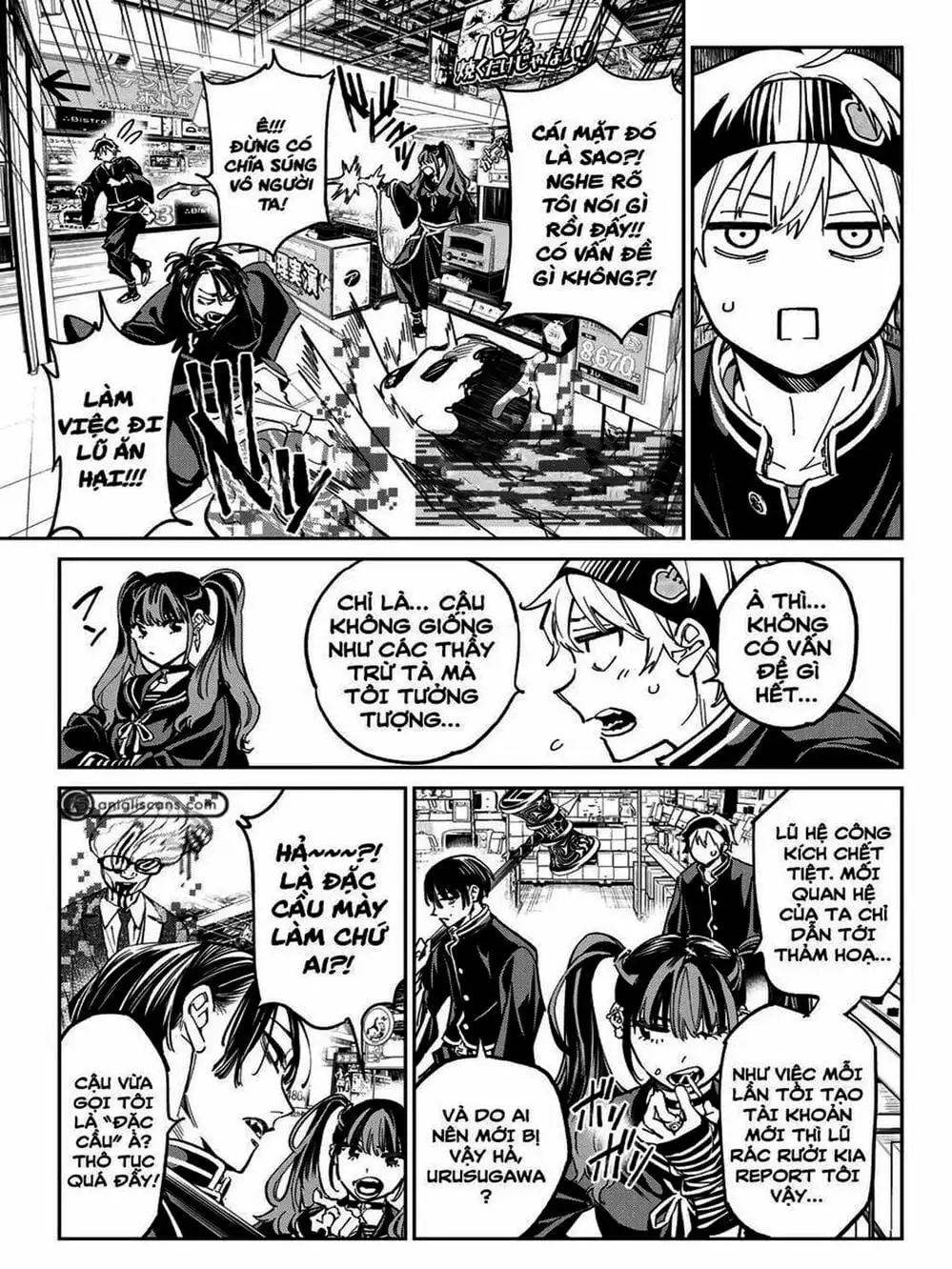 Truyện Tranh Tài Khoản Ma Quái - Shikabanegari trang 8
