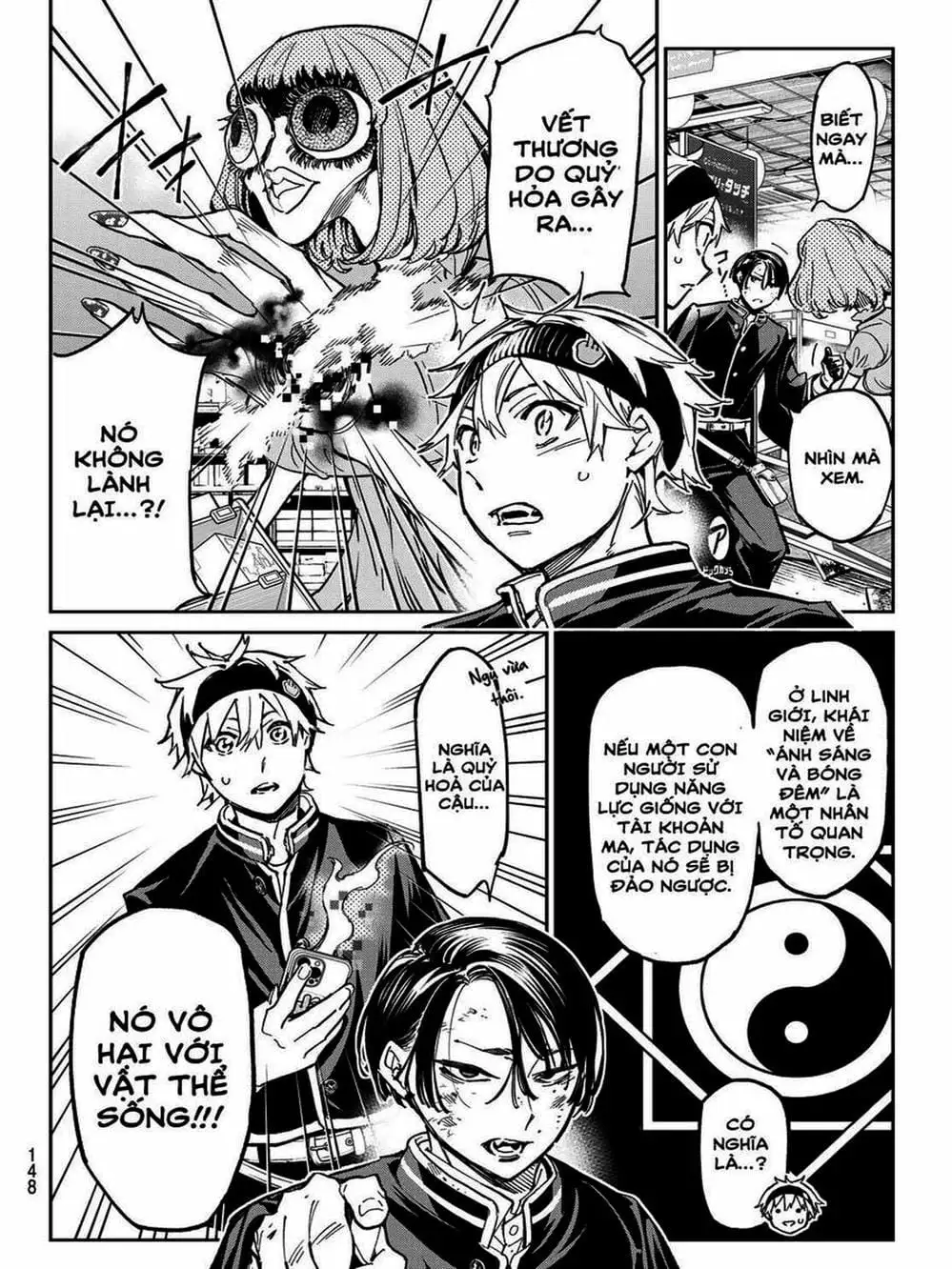 Truyện Tranh Tài Khoản Ma Quái - Shikabanegari trang 8