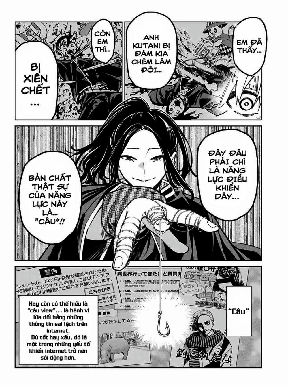 Truyện Tranh Tài Khoản Ma Quái - Shikabanegari trang 8