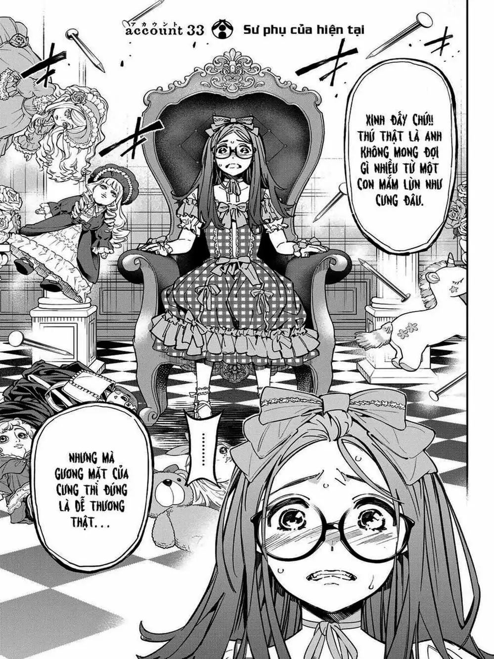 Truyện Tranh Tài Khoản Ma Quái - Shikabanegari trang 8