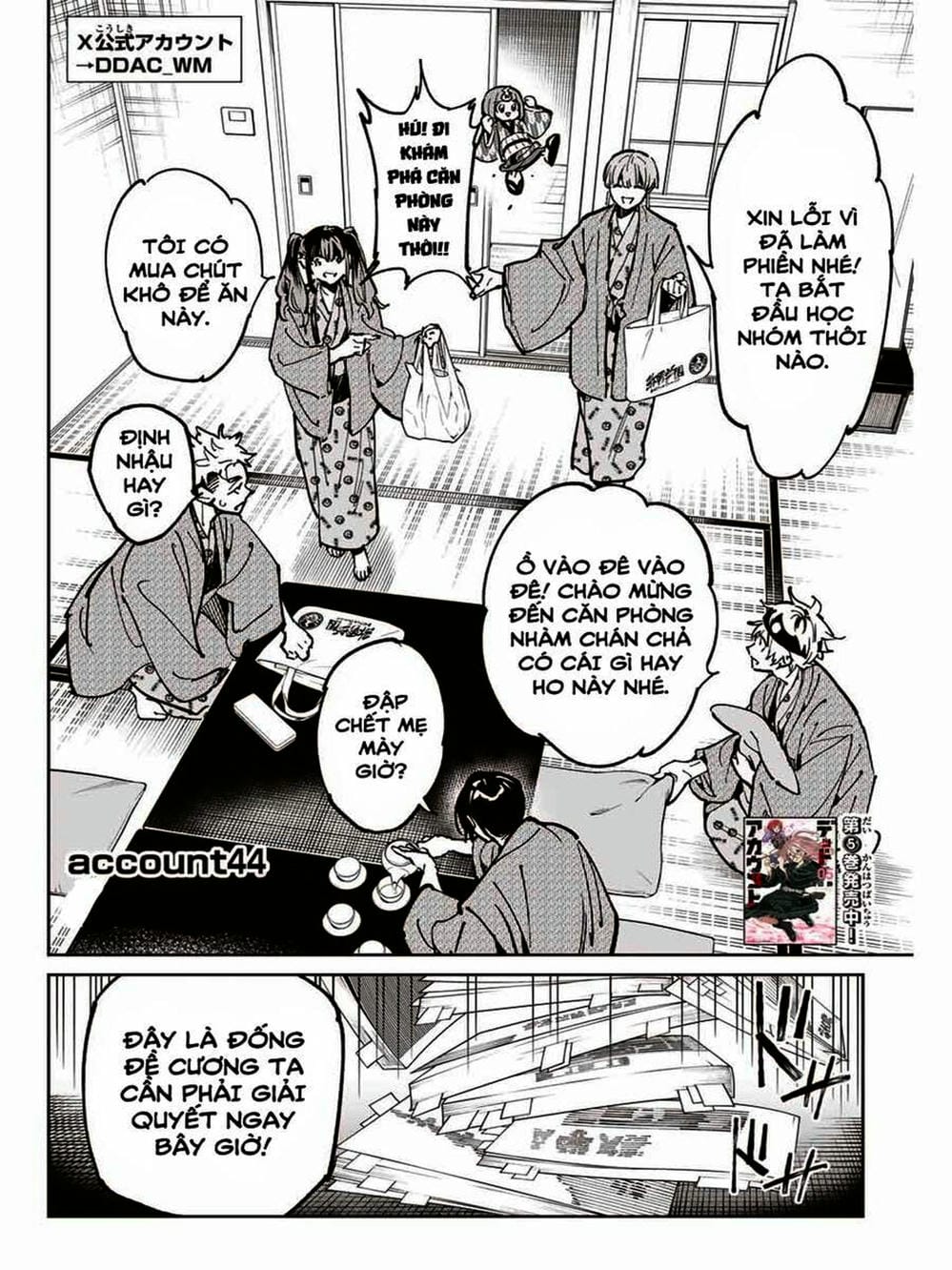 Truyện Tranh Tài Khoản Ma Quái - Shikabanegari trang 8