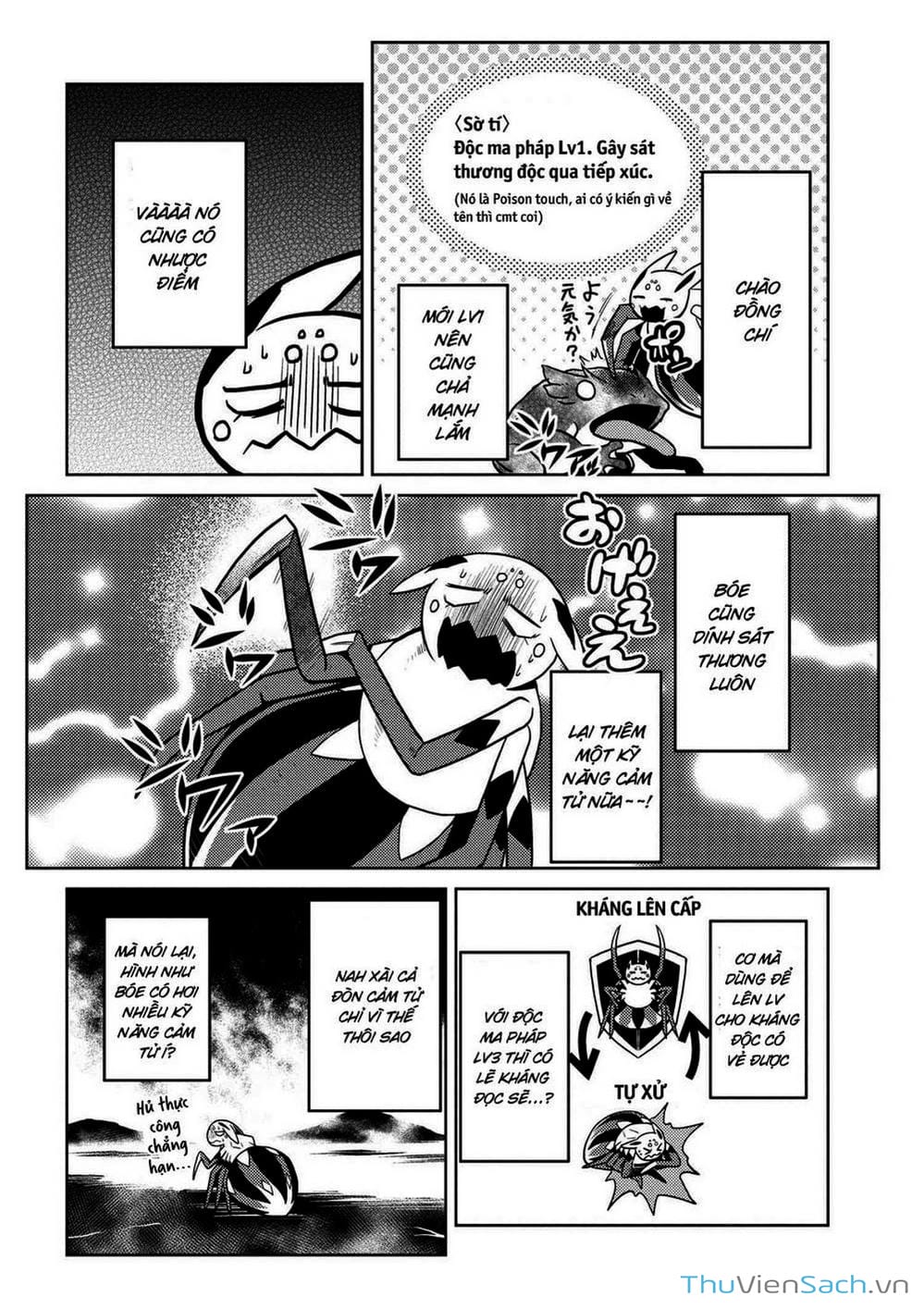 Truyện Tranh Tái Sinh Thành Nhện trang 6