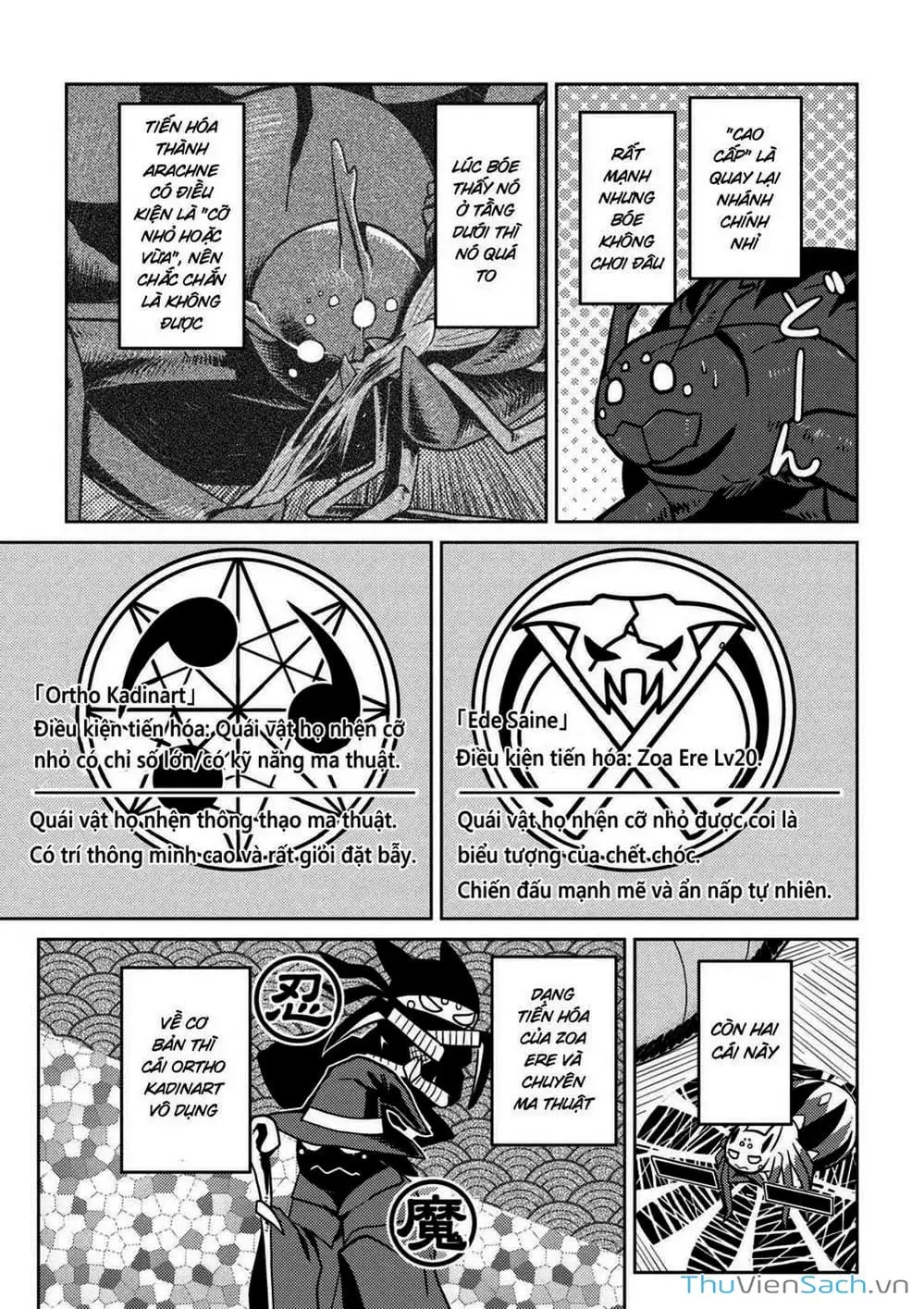 Truyện Tranh Tái Sinh Thành Nhện trang 6