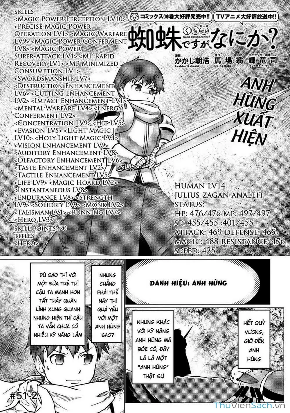 Truyện Tranh Tái Sinh Thành Nhện trang 6