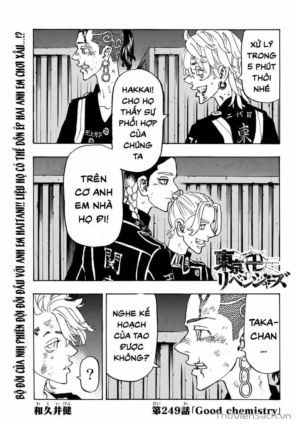 Truyện Tranh Kịch Trường Của Takemichi trang 5