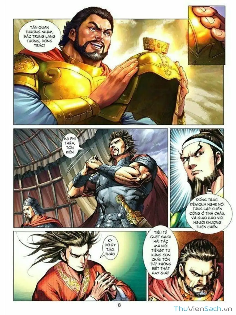 Truyện Tranh Thiên Tử Truyền Kỳ: Tam Quốc Kiêu Hoàng trang 2