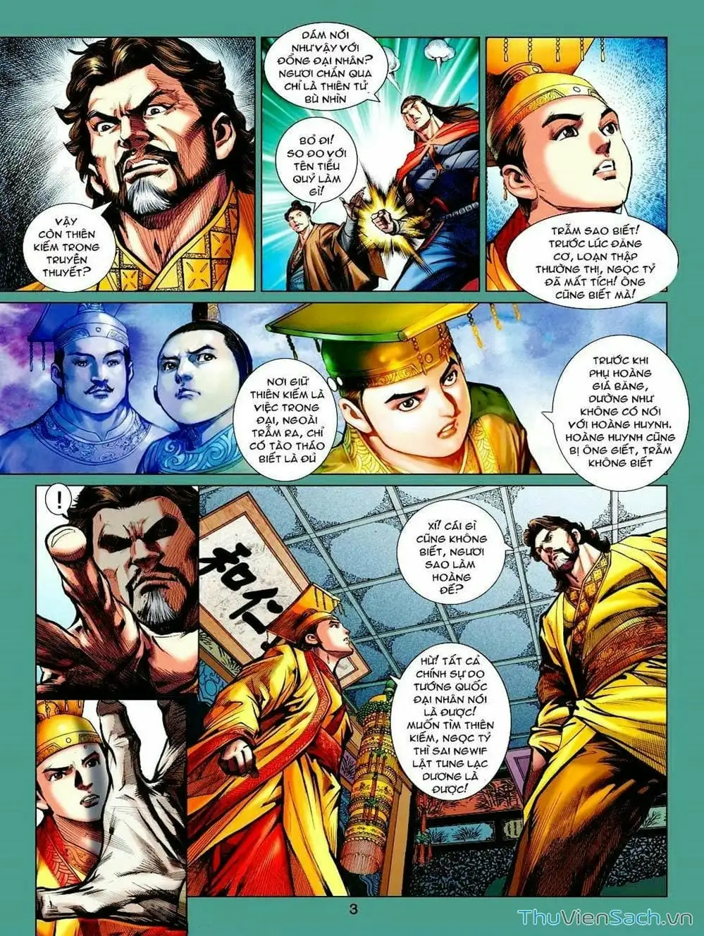 Truyện Tranh Thiên Tử Truyền Kỳ: Tam Quốc Kiêu Hoàng trang 2