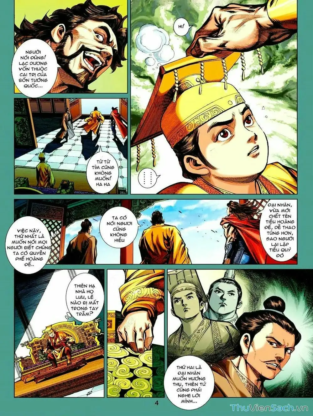 Truyện Tranh Thiên Tử Truyền Kỳ: Tam Quốc Kiêu Hoàng trang 2