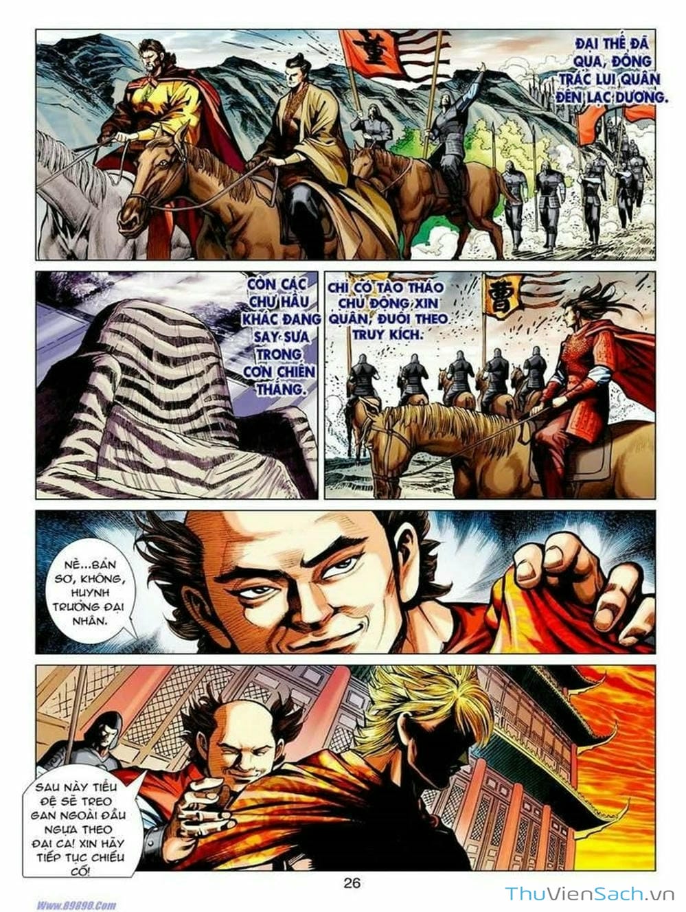 Truyện Tranh Thiên Tử Truyền Kỳ: Tam Quốc Kiêu Hoàng trang 2