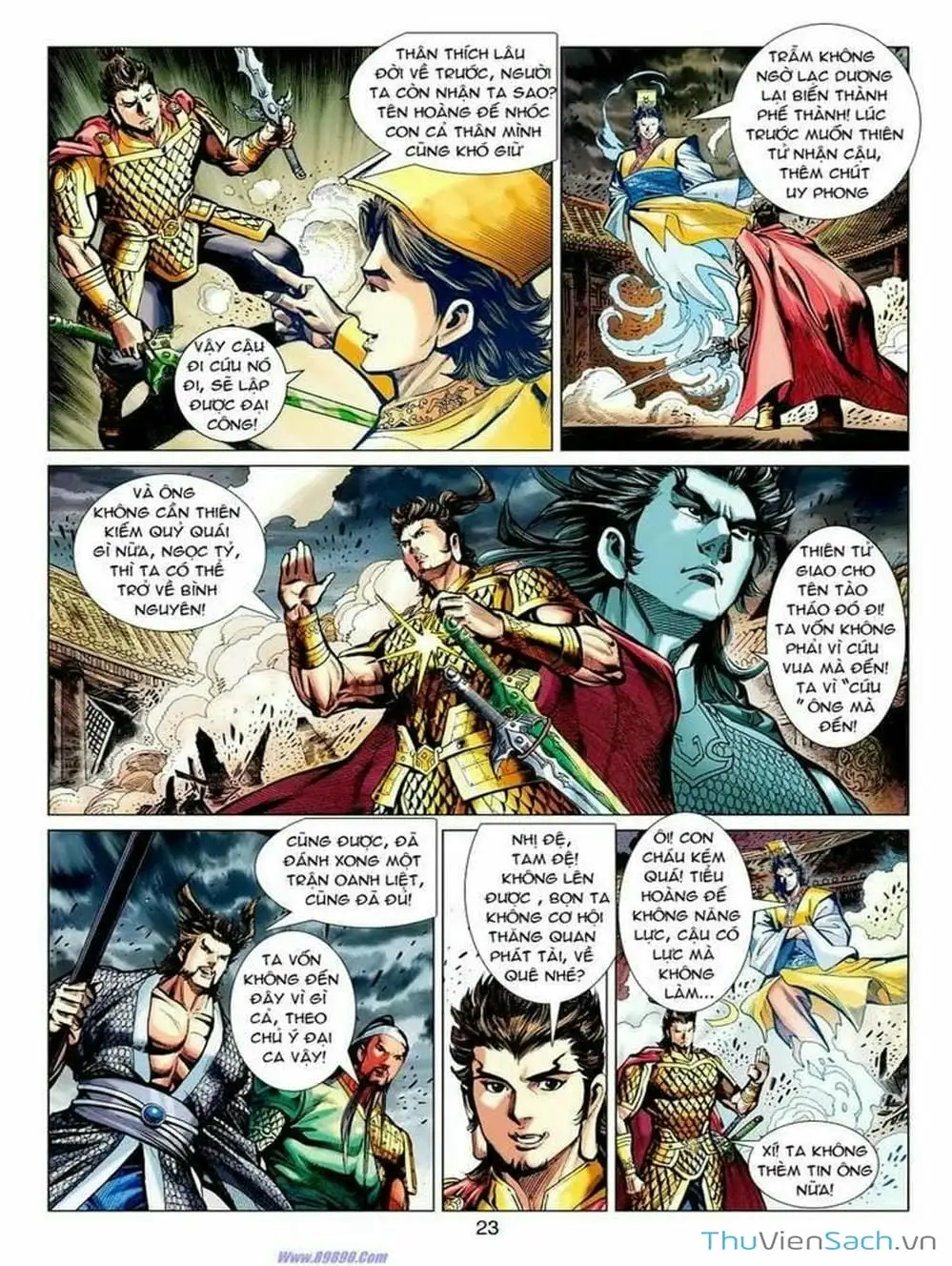 Truyện Tranh Thiên Tử Truyền Kỳ: Tam Quốc Kiêu Hoàng trang 2