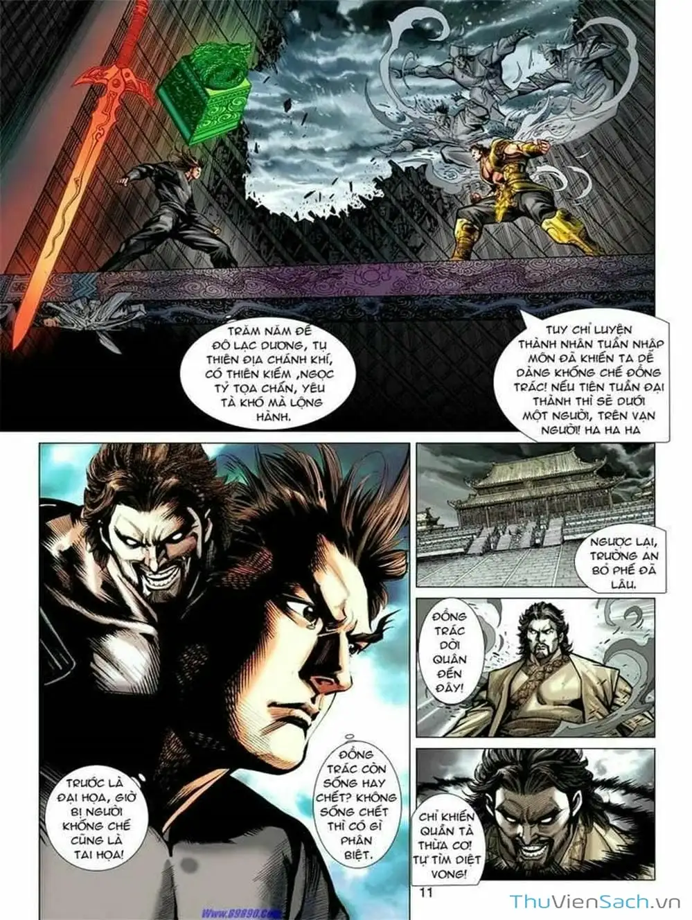 Truyện Tranh Thiên Tử Truyền Kỳ: Tam Quốc Kiêu Hoàng trang 2