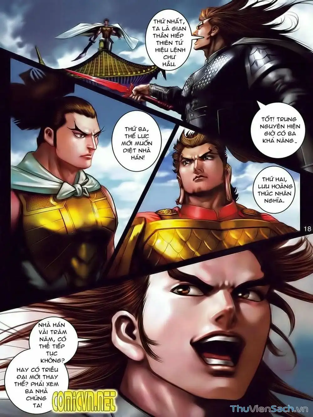 Truyện Tranh Thiên Tử Truyền Kỳ: Tam Quốc Kiêu Hoàng trang 2