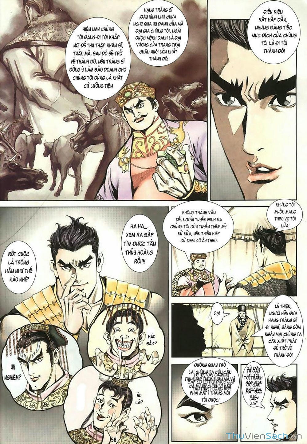 Truyện Tranh Tầm Tần Ký trang 3