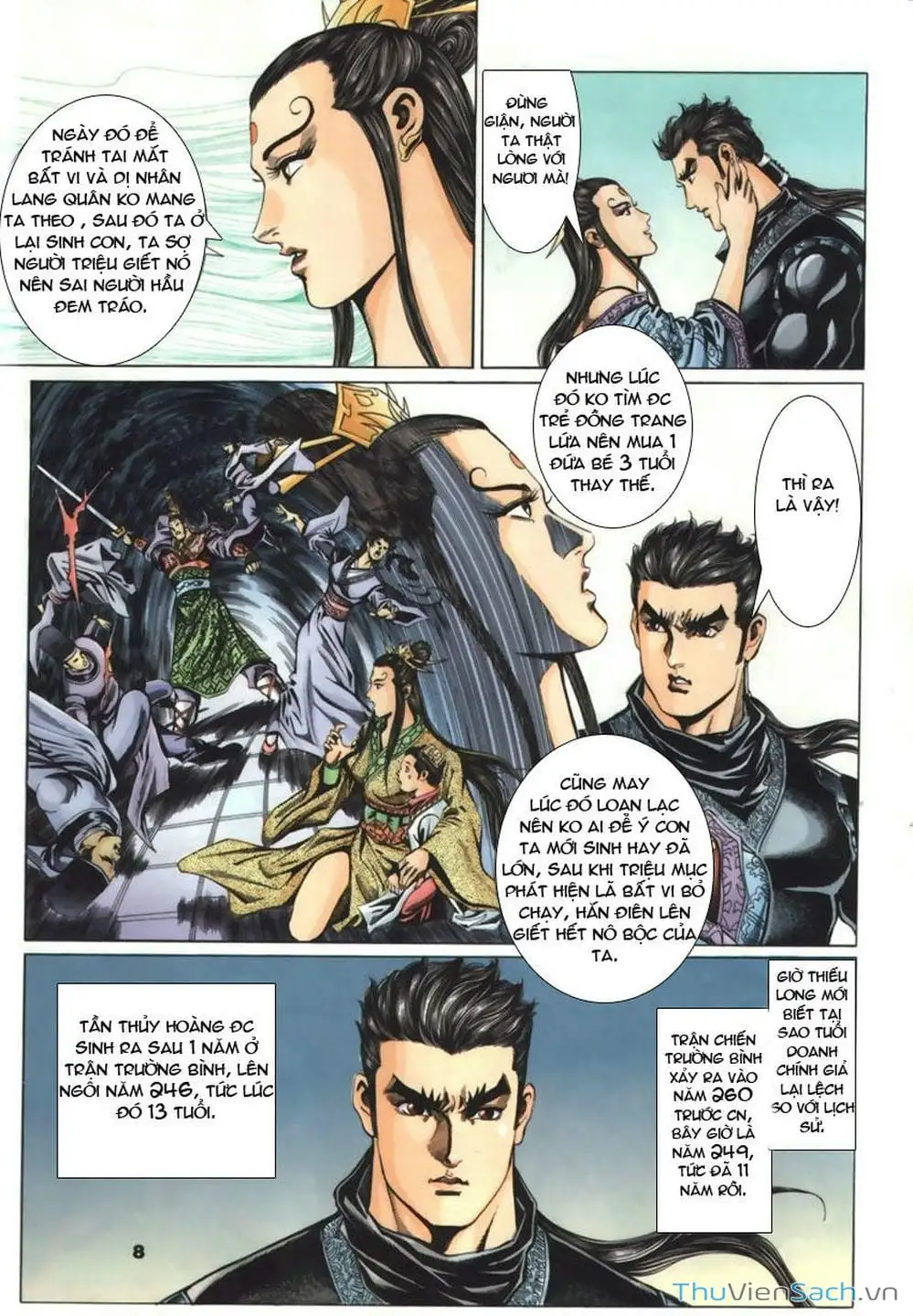 Truyện Tranh Tầm Tần Ký trang 3