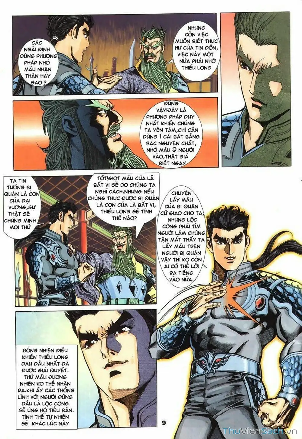 Truyện Tranh Tầm Tần Ký trang 3