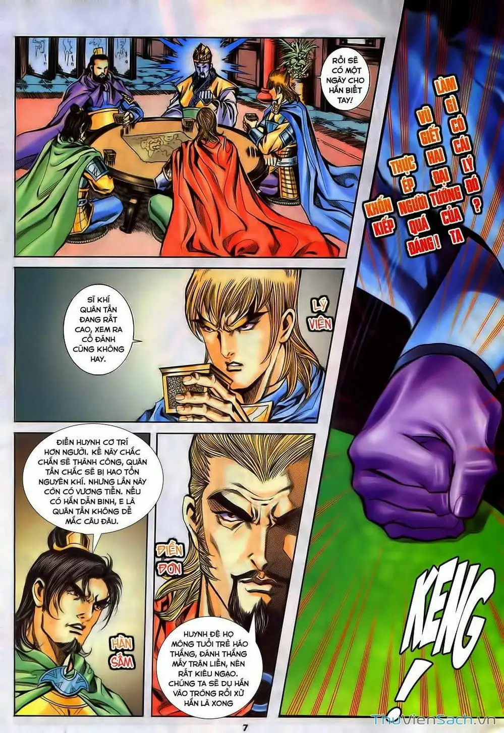 Truyện Tranh Tầm Tần Ký trang 3