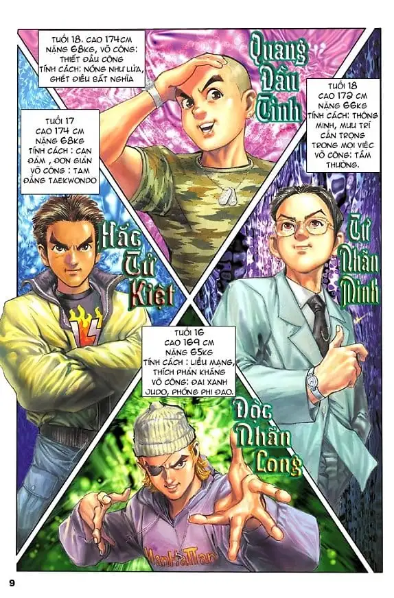 Truyện Tranh Tân Tác Long Hổ Môn trang 4